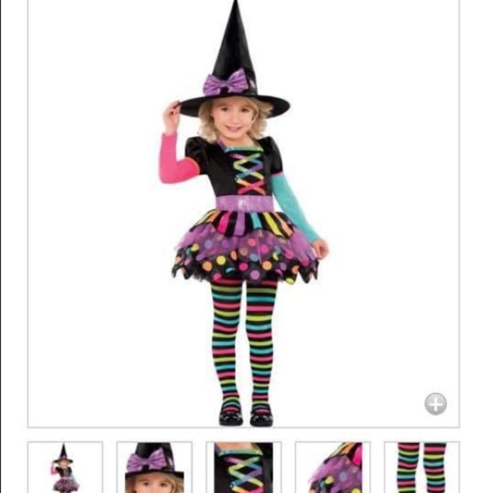 Mismatched witch costume